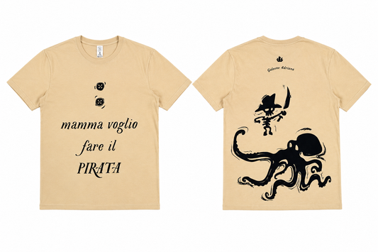 T-shirt "Mamma Voglio Fare il Pirata"